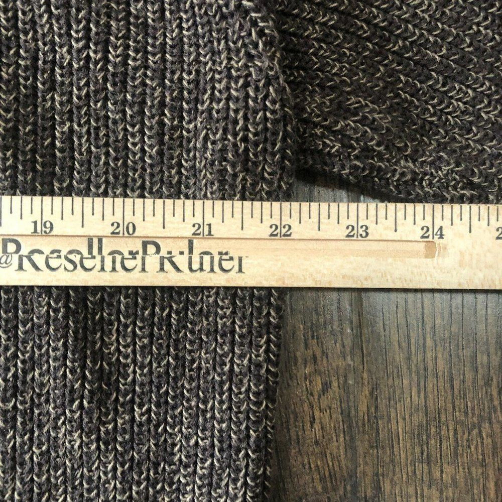 Red Head Men’s Size XXL 100% Cotton Knit Button Sweater Heather Brown Grandpa - Picture 5 of 12